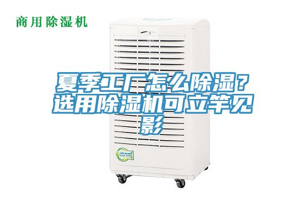 夏季工廠怎么除濕？選用除濕機可立竿見影