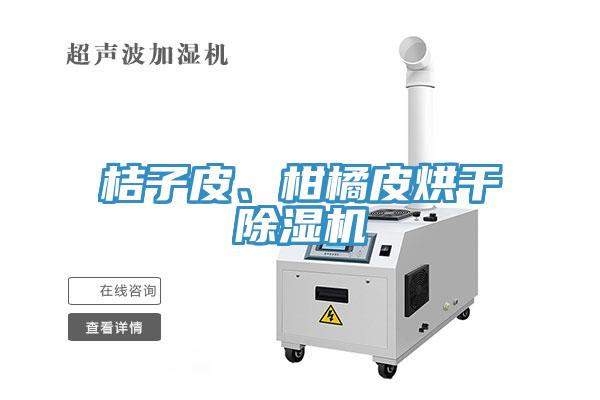 桔子皮、柑橘皮烘干除濕機