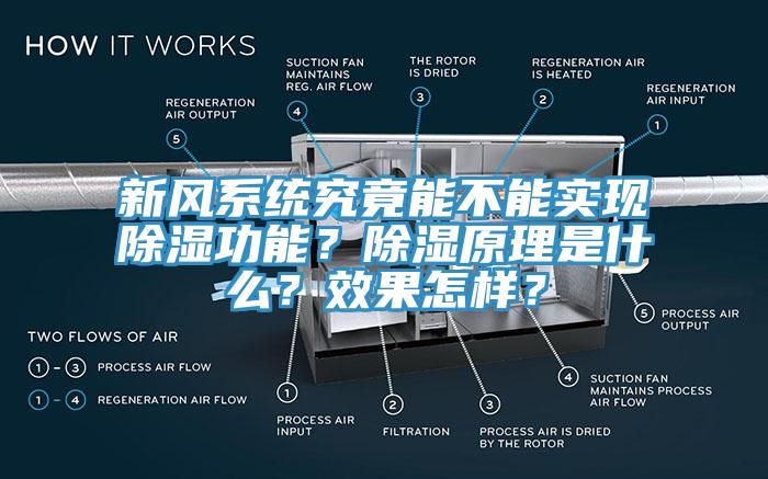 新風(fēng)系統(tǒng)究竟能不能實(shí)現(xiàn)除濕功能？除濕原理是什么？效果怎樣？