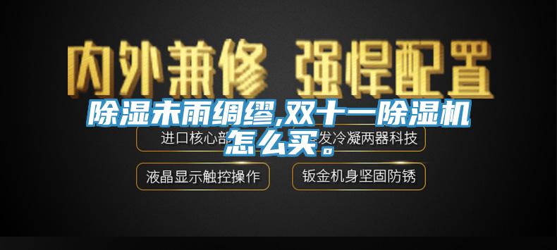 除濕未雨綢繆,雙十一除濕機(jī)怎么買。