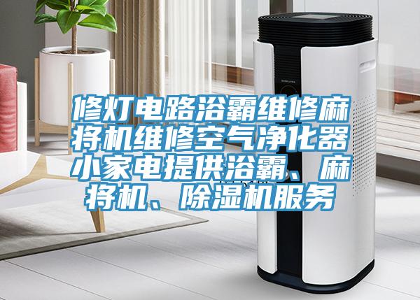 修燈電路浴霸維修麻將機(jī)維修空氣凈化器小家電提供浴霸、麻將機(jī)、除濕機(jī)服務(wù)