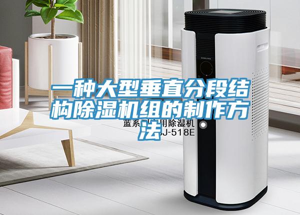 一種大型垂直分段結(jié)構(gòu)除濕機(jī)組的制作方法