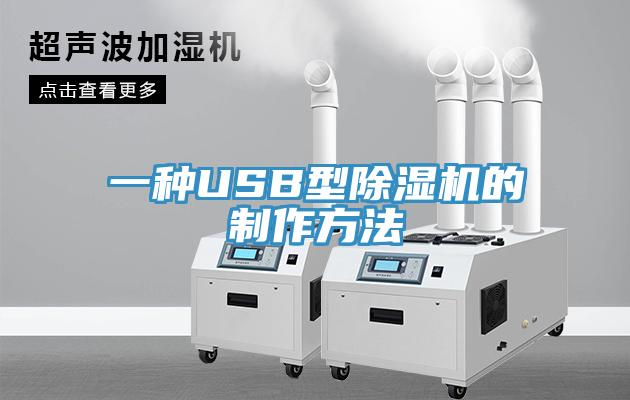 一種USB型除濕機的制作方法