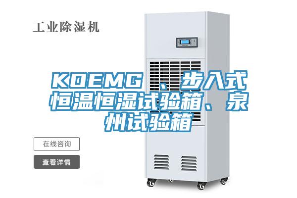 KOEMG 、步入式恒溫恒濕試驗(yàn)箱、泉州試驗(yàn)箱