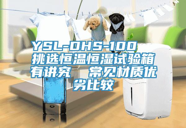 YSL-DHS-100  挑選恒溫恒濕試驗(yàn)箱有講究  常見材質(zhì)優(yōu)劣比較