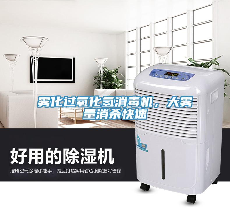 霧化過氧化氫消毒機(jī)，大霧量消殺快速