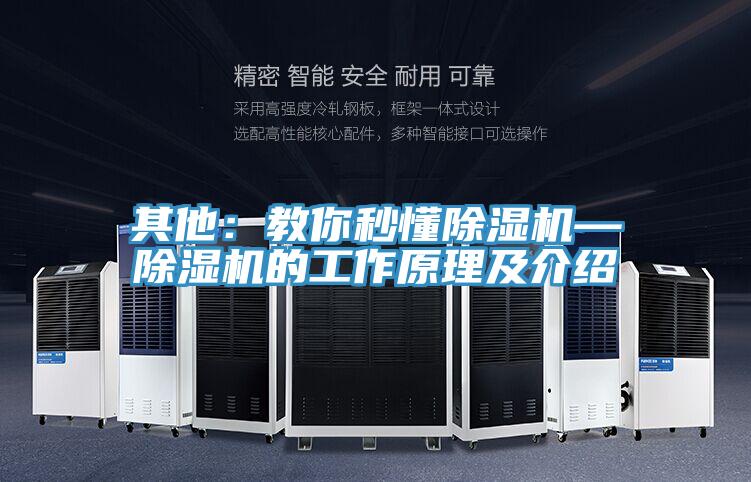 其他：教你秒懂除濕機(jī)—除濕機(jī)的工作原理及介紹