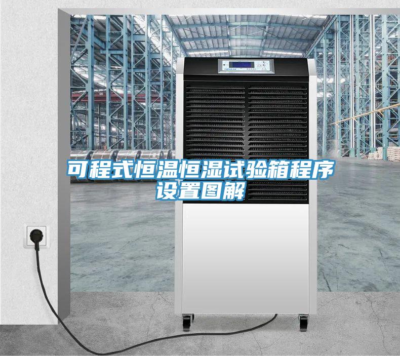 可程式恒溫恒濕試驗箱程序設置圖解