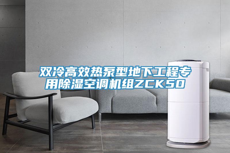 雙冷高效熱泵型地下工程專用除濕空調(diào)機(jī)組ZCK50