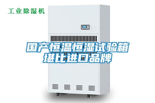 國產(chǎn)恒溫恒濕試驗箱堪比進口品牌