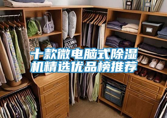 十款微電腦式除濕機精選優(yōu)品榜推薦