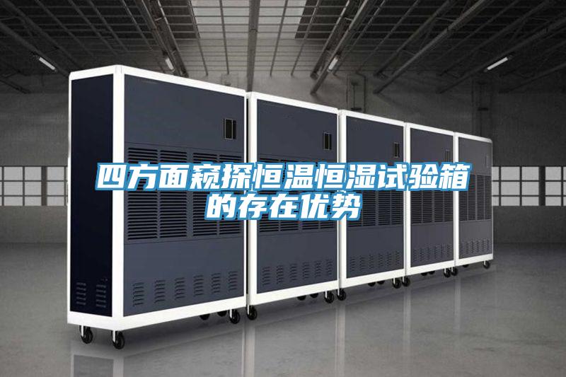四方面窺探恒溫恒濕試驗箱的存在優(yōu)勢
