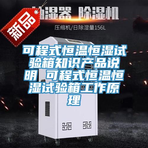 可程式恒溫恒濕試驗(yàn)箱知識產(chǎn)品說明 可程式恒溫恒濕試驗(yàn)箱工作原理