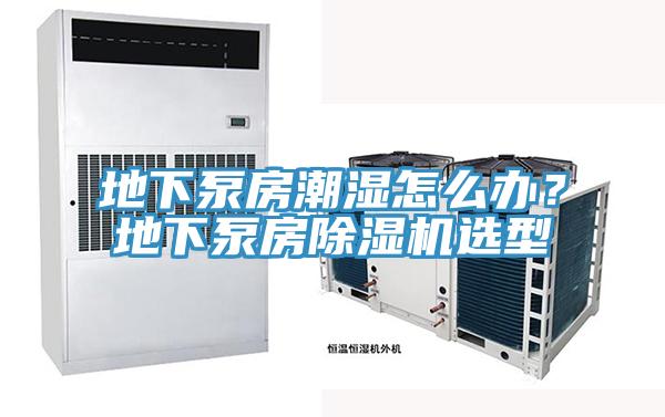 地下泵房潮濕怎么辦？地下泵房除濕機(jī)選型