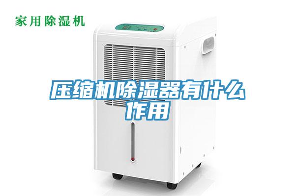 壓縮機除濕器有什么作用