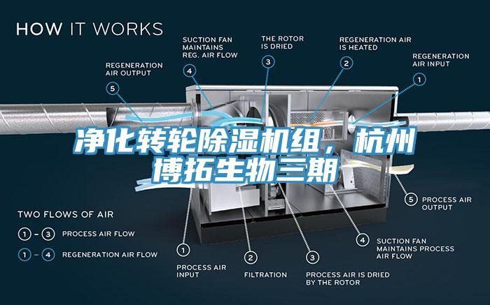 凈化轉(zhuǎn)輪除濕機(jī)組，杭州博拓生物三期