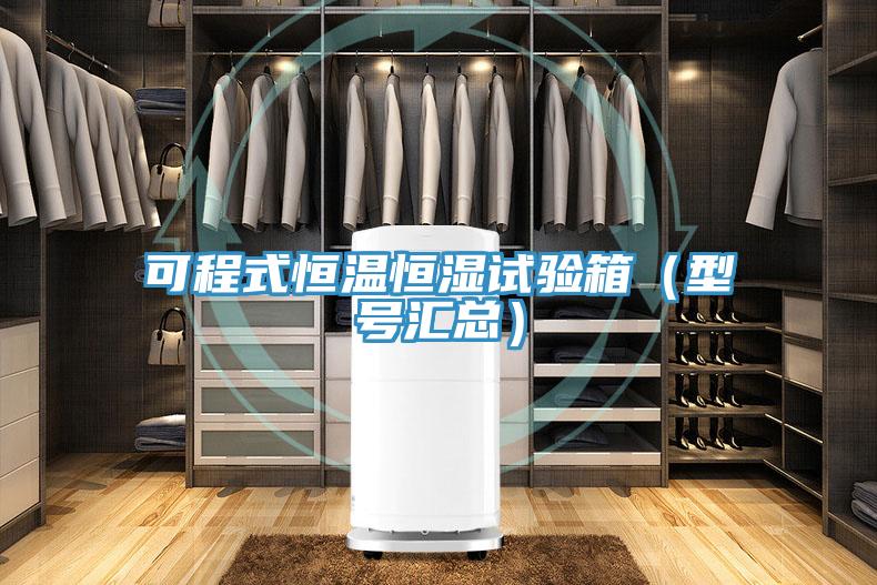 可程式恒溫恒濕試驗(yàn)箱（型號(hào)匯總）