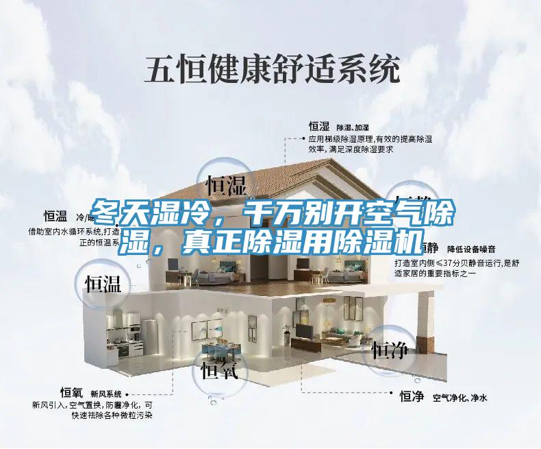 冬天濕冷，千萬別開空氣除濕，真正除濕用除濕機