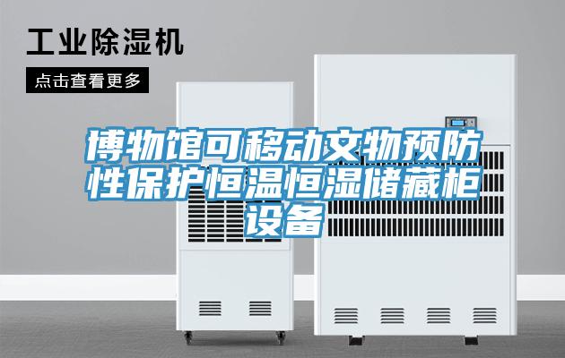 博物館可移動文物預(yù)防性保護(hù)恒溫恒濕儲藏柜設(shè)備