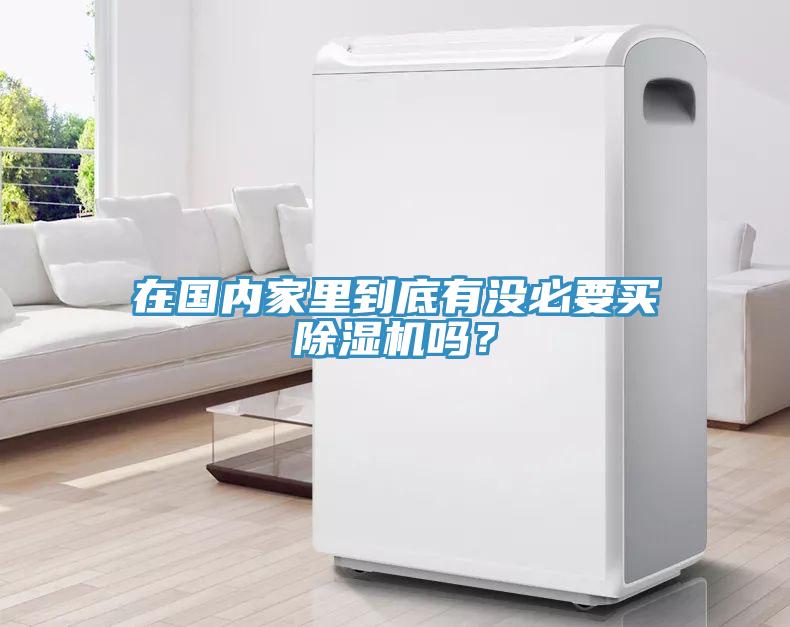 在國內(nèi)家里到底有沒必要買除濕機嗎？