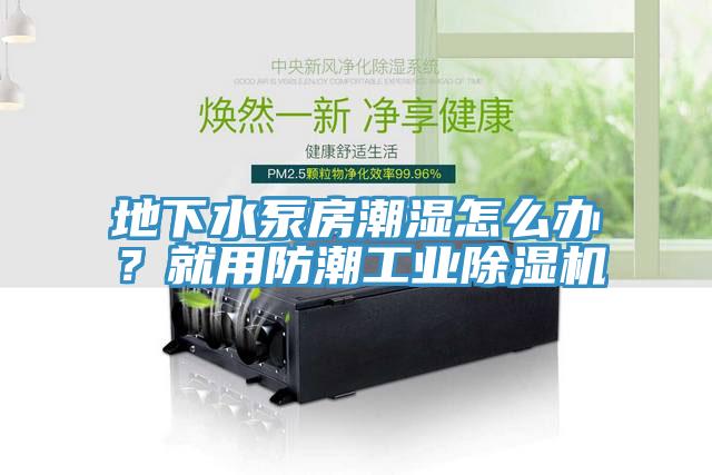 地下水泵房潮濕怎么辦？就用防潮工業(yè)除濕機(jī)