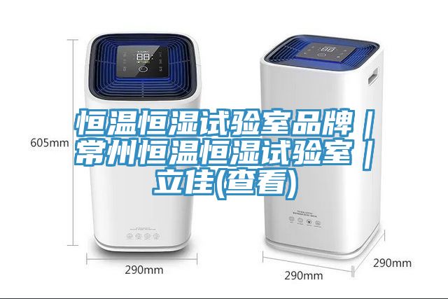 恒溫恒濕試驗(yàn)室品牌｜常州恒溫恒濕試驗(yàn)室｜立佳(查看)