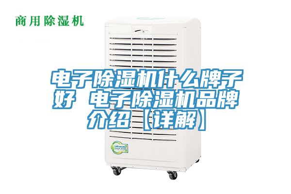 電子除濕機什么牌子好 電子除濕機品牌介紹【詳解】