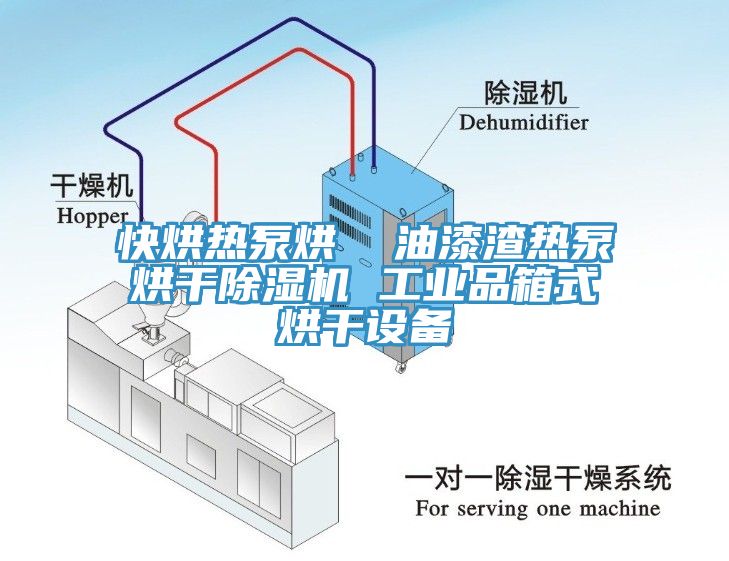 快烘熱泵烘  油漆渣熱泵烘干除濕機 工業(yè)品箱式烘干設備