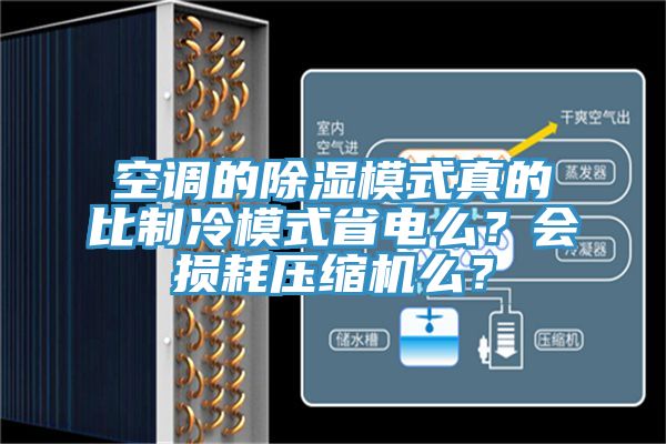 空調(diào)的除濕模式真的比制冷模式省電么？會損耗壓縮機么？