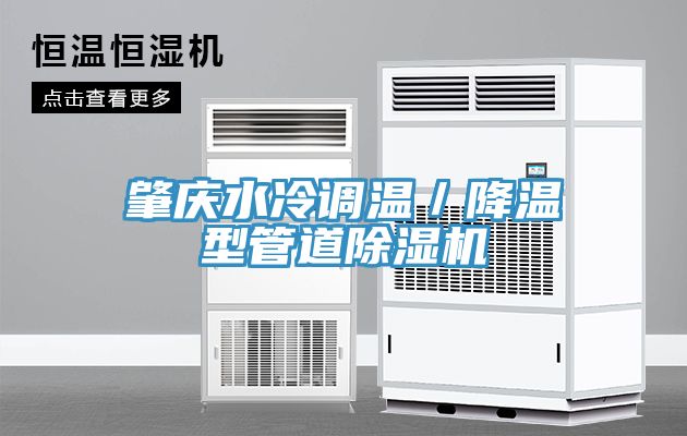 肇慶水冷調(diào)溫／降溫型管道除濕機