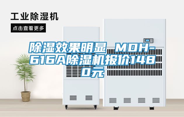 除濕效果明顯 MDH-616A除濕機(jī)報(bào)價(jià)1480元