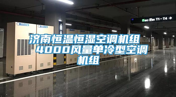 濟(jì)南恒溫恒濕空調(diào)機(jī)組  4000風(fēng)量單冷型空調(diào)機(jī)組