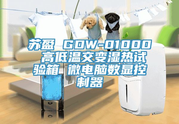 蘇盈 GDW-01000 高低溫交變濕熱試驗箱 微電腦數(shù)顯控制器