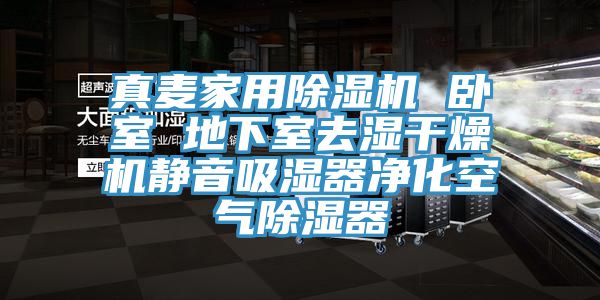 真麥家用除濕機(jī) 臥室 地下室去濕干燥機(jī)靜音吸濕器凈化空氣除濕器