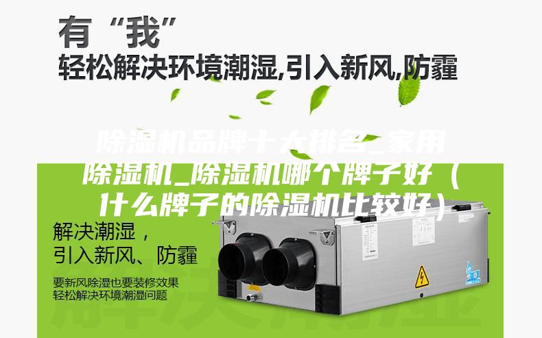 除濕機品牌十大排名_家用除濕機_除濕機哪個牌子好（什么牌子的除濕機比較好）