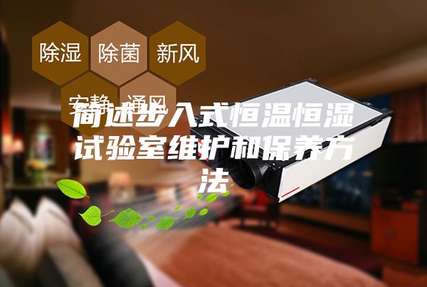 簡述步入式恒溫恒濕試驗室維護和保養(yǎng)方法