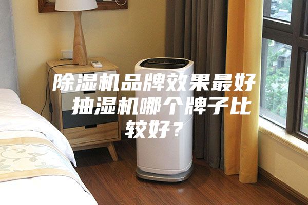 除濕機品牌效果最好 抽濕機哪個牌子比較好？