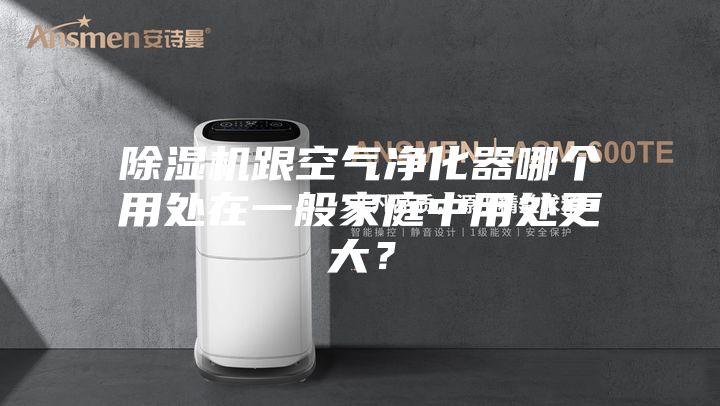 除濕機(jī)跟空氣凈化器哪個用處在一般家庭中用處更大？