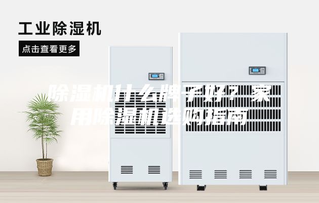 除濕機什么牌子好？家用除濕機選購指南