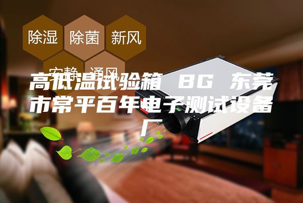 高低溫試驗(yàn)箱 BG 東莞市常平百年電子測試設(shè)備廠